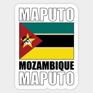 Flag of Mozambique Sticker